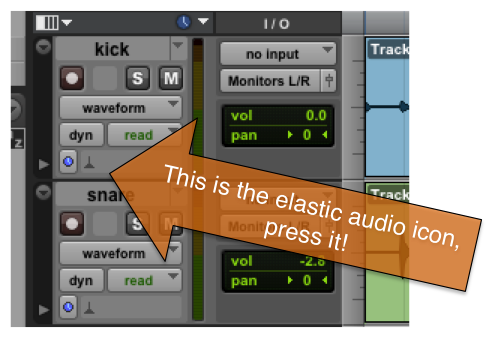 Pro Tools Elastic Audio - 4 Steps to Elastic Audio in Pro Tools Pro Tools Elastic Audio - 4 Steps to Elastic Audio in Pro Tools
